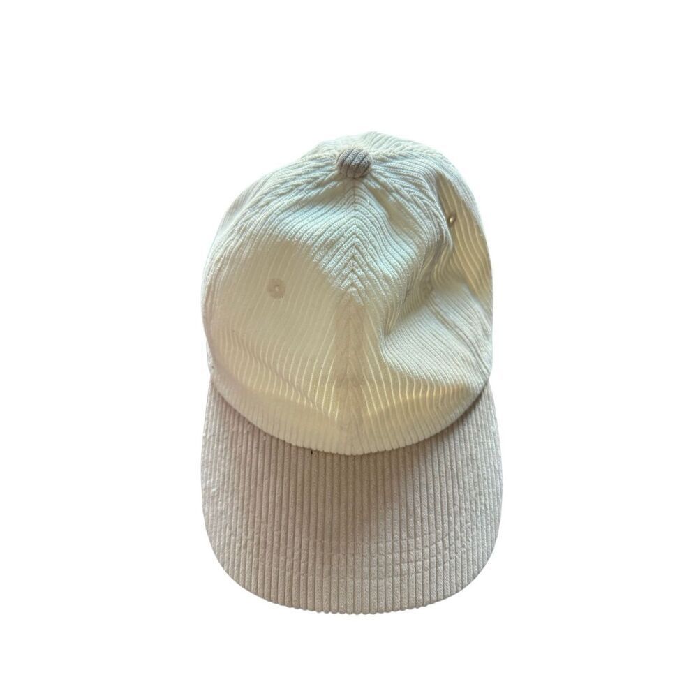 Melrose + Market corduroy baseball cap hat cream tan women’s unisex